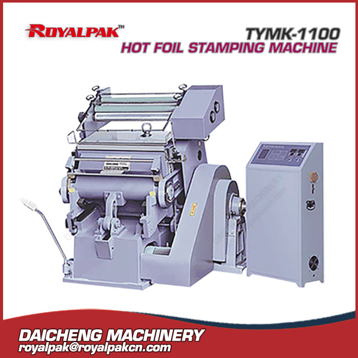 TYMK-1100 Computerized hot foil stamping machine
