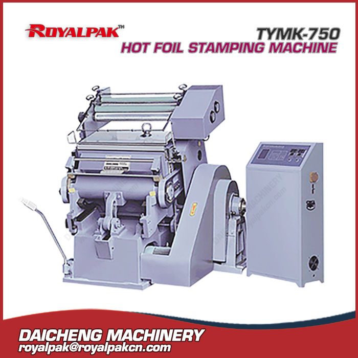 TYMK-750 Computerized hot foil stamping machine